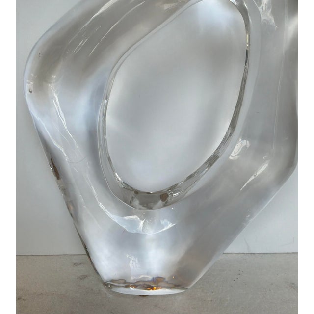 Revelation Abstract Modern Crystal Caver Sculpture For Sale - Image 4 of 5