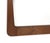 Aksel Kjersgaard Vintage Wooden Mirror by Aksel Kjersgaard for Illums Bolighus, 1960s For Sale - Image 4 of 10