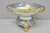 Early 20th Century Early 20th Century Nippon Hand Painted Porcelain Blue Centerpiece Compote Bowl W/ Cottage & Geese For Sale - Image 5 of 18