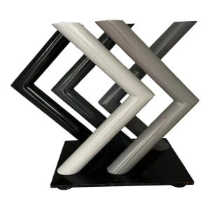 1970's Modern Abstract Steel Sculpture by Josefa Filkosky from the Untitled Grey Series
