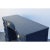 Chippendale 1970s Vintage Chippendale Pedestal Blue Desk For Sale - Image 3 of 6