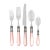 VIETRI Aladdin Antique Light Pink Twenty-Piece Flatware Set Set, Service for Four For Sale - Image 12 of 12