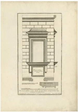 De Rossi, Palazzo Chigi, 1710, Paper