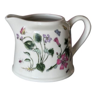 Vintage Portmeirion Botanic Garden Creamer Jug - Blank Base For Sale