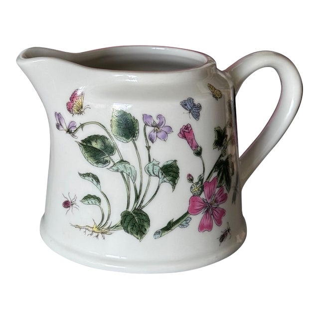Vintage Portmeirion Botanic Garden Creamer Jug - Blank Base For Sale