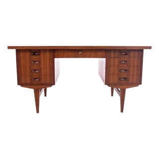 Danish Teak Desk, 1960s For Sale