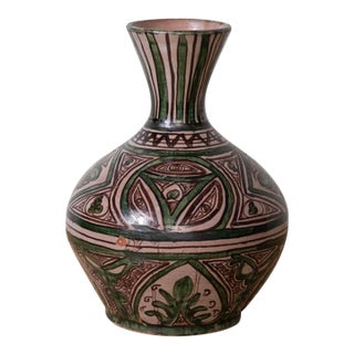Large Spanish Ceramic Vase by Domingo Punter, 1960s For Sale