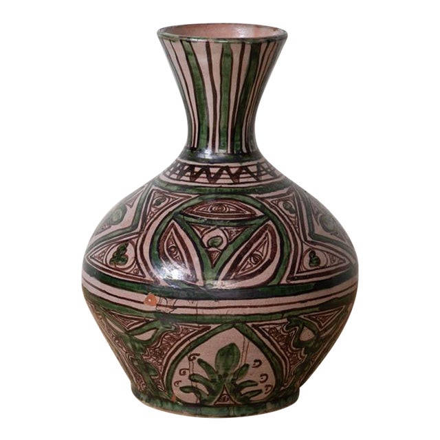 Large Spanish Ceramic Vase by Domingo Punter, 1960s For Sale