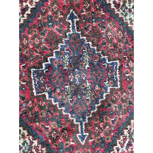 1980s Small Kurdish Seneh Rug, 1980s For Sale - Image 5 of 14