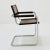 Animal Skin Mid-Century Bauhaus B34 Brown Leather Cantilevered Chair by Mart Stam for Jox Interni, 1980s For Sale - Image 7 of 11
