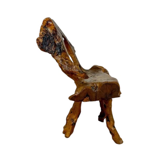 Spanish Rustic Chair For Sale - Image 5 of 10