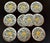 Belon Oyster Plates from Pornic Pottery MBFA, 1950s, Set of 10 For Sale - Image 12 of 12