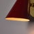 1960s Stilnovo Perforated Red Metal and Brass Articulating Sconces - a Pair For Sale - Image 14 of 18