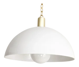 Modern Dome Pendant Light, 1970s