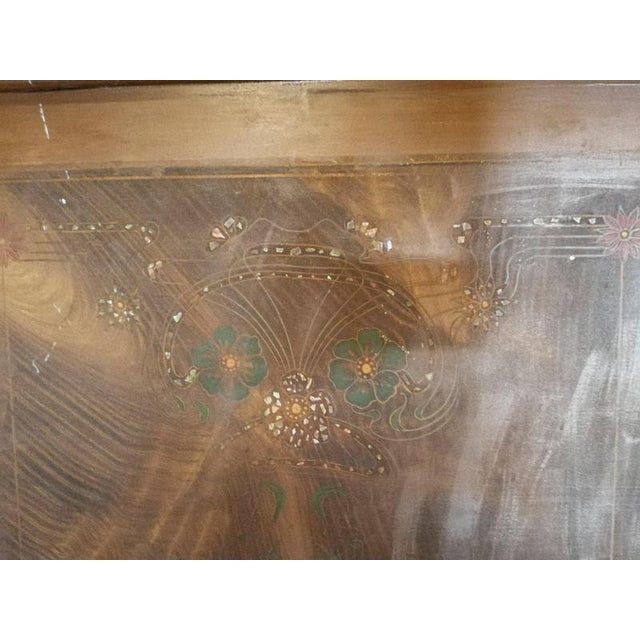 1940s Painted Metal Single Bed, Set of 2 For Sale - Image 5 of 8
