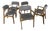 Vintage Danish Oak Chairs by Erik Buch for Oddense Maskinsnedkeri, 1960s, Set of 5 For Sale