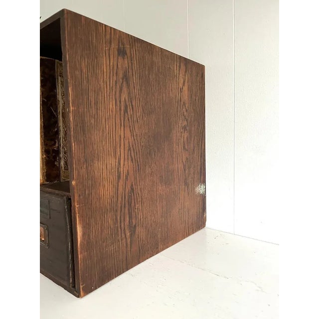 Wood 1930s Vintage Wooden Desk Organizer, Alling & Cory Co. For Sale - Image 7 of 10
