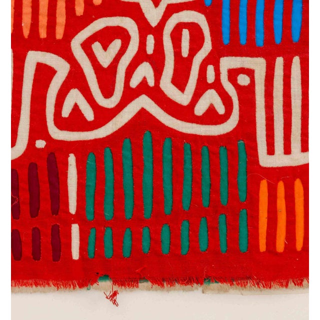 Early 20th Century Panamanian Guna Animal Mola Textile For Sale - Image 5 of 7