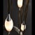 Late 20th Century Mid-Century Modern Lightolier Gold Colored Brass Waterfall Raindrop Bird Cage Lamp For Sale - Image 5 of 13