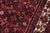 1980s Shabby Chic Persian Tabriz Red/Beige Wool Rug - 7'0'' X 9'8'' For Sale - Image 5 of 10