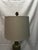 Mid-Century Paul Hanson Celadon Glazed Ceramic Table Lamp - Solid Cast Brass Base For Sale - Image 12 of 12