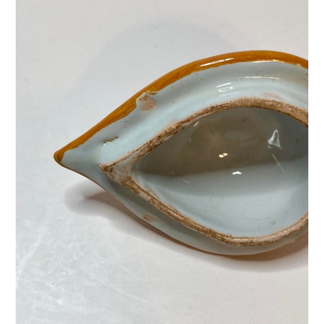 Share Antique Desvres French Faience Chocolate Pot With Breton & Decor Riche Border For Sale - Image 10 of 13