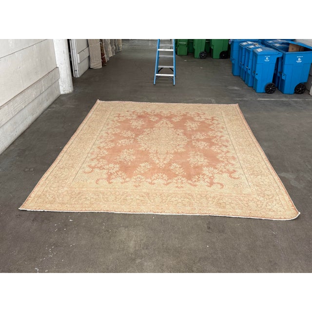 Design Plus Gallery presents a 9ft 10in × 12ft 6in Hand-Knotted Kirman Design Wool Area Rug. Woven from 100% wool pile,...