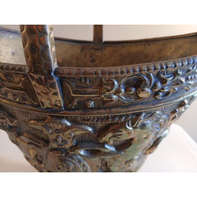 Antique Coal Scuttle For Sale - Image 9 of 12
