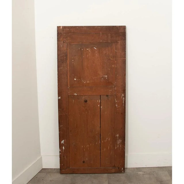 19th Century French 19th Century Empire Mahogany Mirror With Bronze Stars For Sale - Image 5 of 11