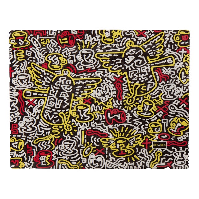 Tray by Keith Haring, 1990s For Sale