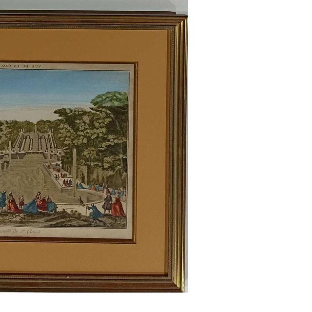 French Landscapes, 19th Century, Engravings, Set of 2 For Sale - Image 5 of 6