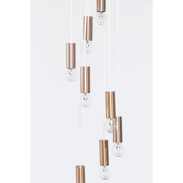 Copper Colored Cascading Light from Raak Amsterdam For Sale - Image 6 of 9