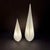 1970s Pair of Italian Art Glass table Lamps For Sale - Image 12 of 18