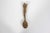 Wood Early 20th Century Hand Carved Wood Spoon Folk Art Treen Welsh Love Spoon Calla Lily For Sale - Image 7 of 9