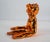 Contemporary Orange Resin Jean-Marc Spirit from Richard Orlinski For Sale - Image 3 of 8