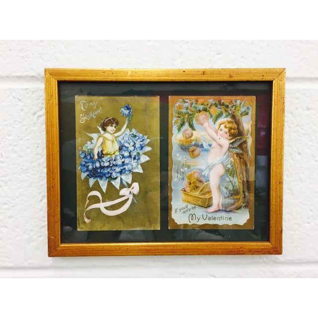 Antique Framed Valentines For Sale - Image 11 of 11