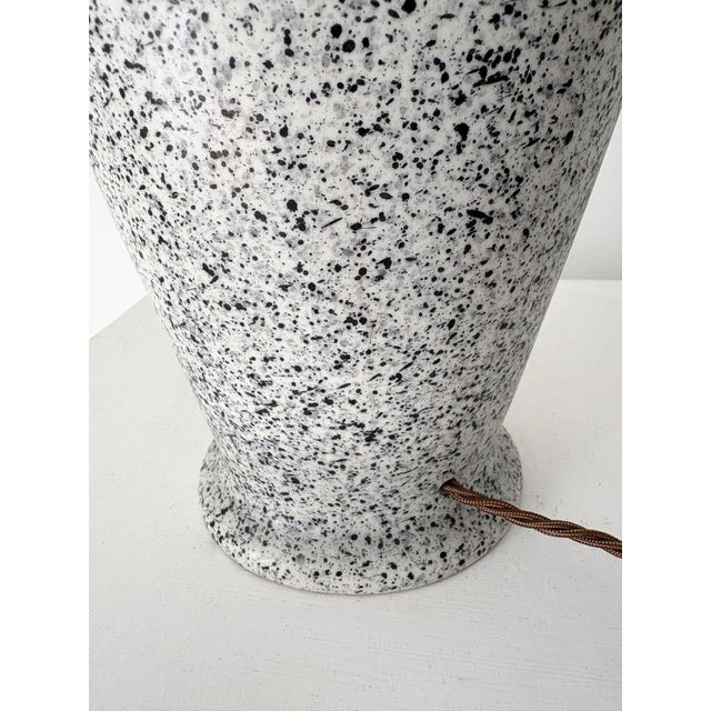 Tall Postmodern Ceramic Lamp, Italy, 1980s For Sale - Image 6 of 15