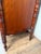 Wood Early 19th Century New England Federal Mahogany Bow-Front Chest of Drawers With Backsplash, C. 1820–1840 For Sale - Image 7 of 11