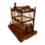 French Folk Art Finch Bird Cage in Fruitwood & Steel, Circa 1890 For Sale