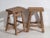 Antique Wooden Stools, Set of 2 For Sale - Image 4 of 12