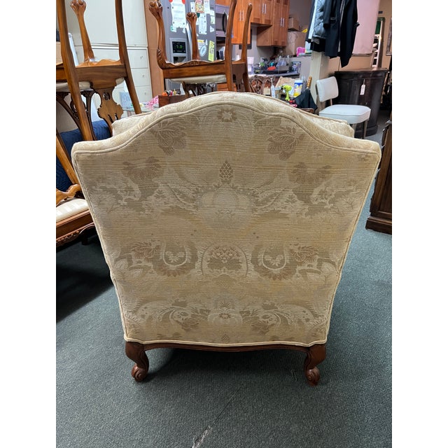 Ethan Allen Custom Harris Bergere Chair Chairish