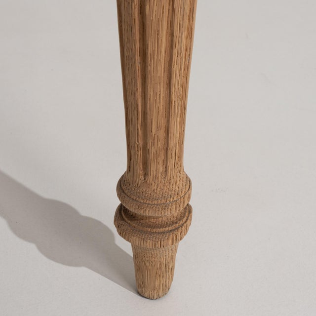 19th Century French Louis XVI Oak Side Table For Sale In Greensboro - Image 6 of 15