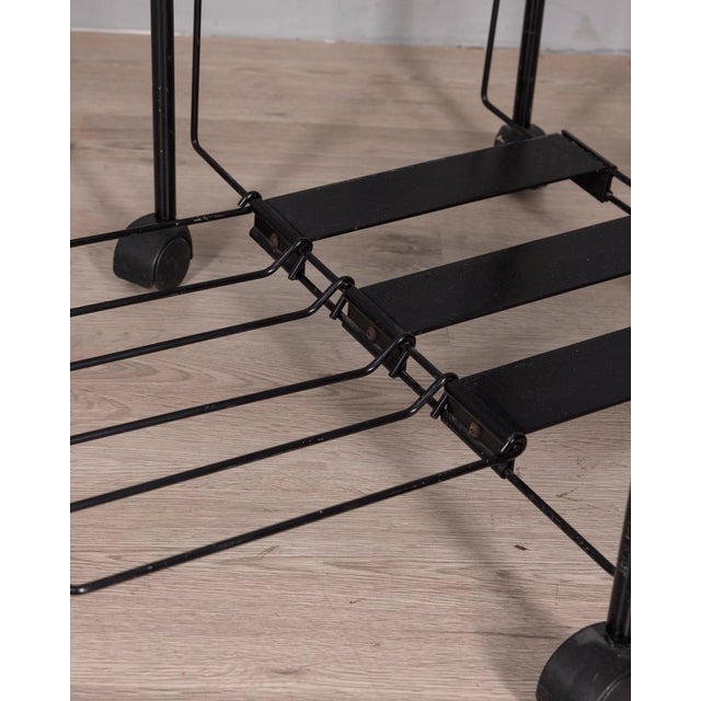 Vintage Teulada Trolley by Lluis Clotet and Oscar Tusquets Blanca for Zanotta, 1990s For Sale - Image 10 of 13