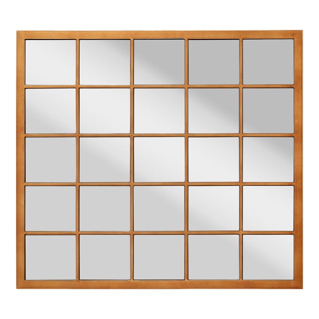 Rectangular Grid Mirror For Sale