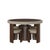 Wellesly Game Table by Wood Tailors Club, in New conditions. Designed from 2000 Signed by Maker