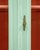 Green Louis XVI Style Mint Green Showcase Vitrine For Sale - Image 8 of 12