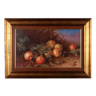 Primo Carena, Still Life, Oil Painting, Framed For Sale