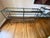 Glass Vintage French Directoire Bronze & Beveled Glass 3-Tier Console Etagere For Sale - Image 7 of 7