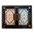 Kem Paisley Plastic Playing Cards Double Deck With Case For Sale