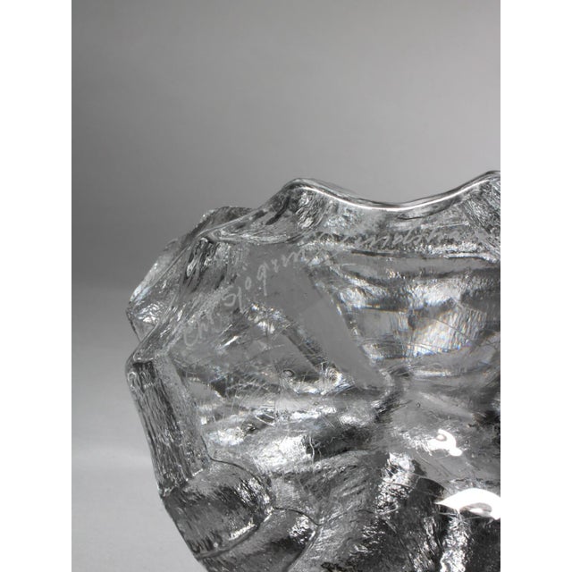 Brutalist Brutalist Crystal Candleholder by Christer Sjögren, 1960s For Sale - Image 3 of 6